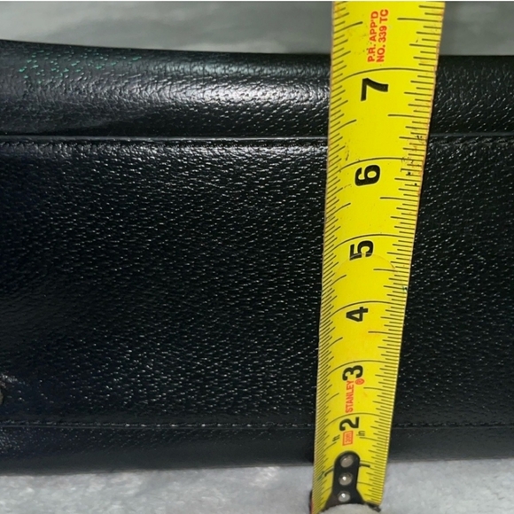 Kate Spade ♠️ Black Pebbled Leather Handbag & Wallet SET - Picture 4 of 16